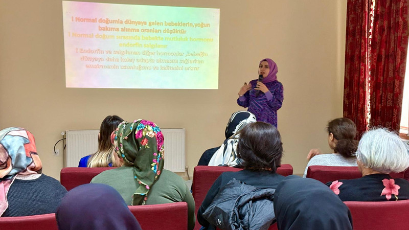 Sincan'da Sağlıklı Doğum Semineri Düzenlendi