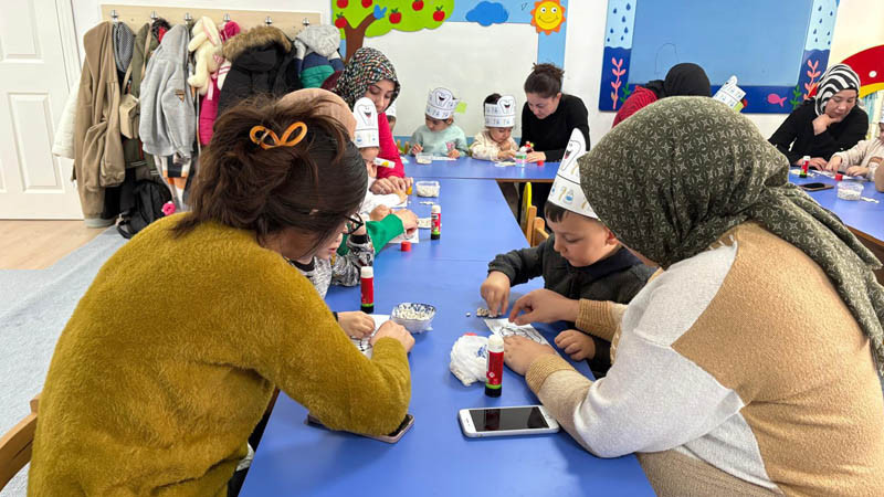 Temelli Anne Çocuk Evi'nde Ağız Diş Sağlığı Etkinliği