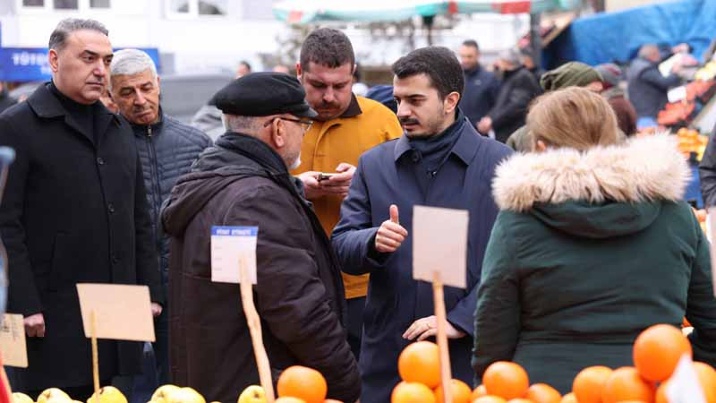 Hüseyin Can Güner Esat Bölgesini Ziyaret Etti