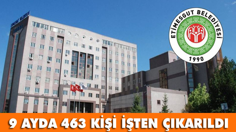 Etimesgut Belediyesi'ne 9 Ayda 580 Personel Alınmış