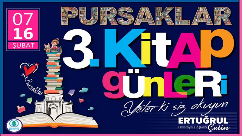 Pursaklar'da 3. Kitap Günleri Başlıyor