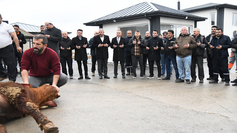 Pursaklar'da Fen İşleri ve Temizlik İşleri Müdürlüğü Yeni Yerinde