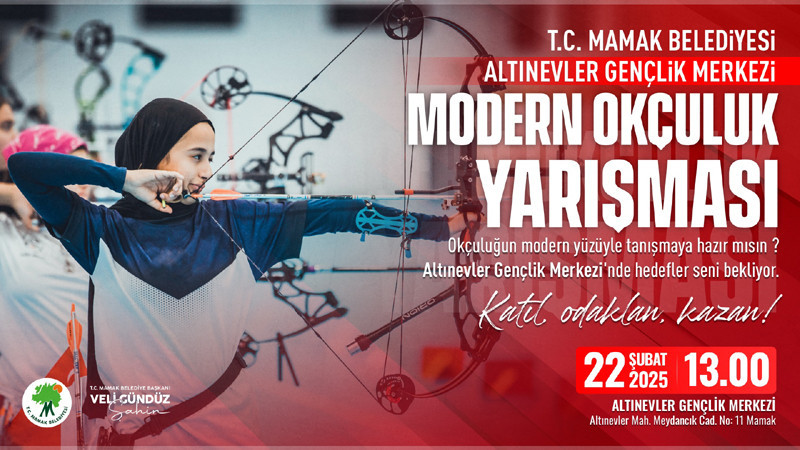 Mamak Belediyesi'nden Gençlere Yönelik Okçuluk Yarışması