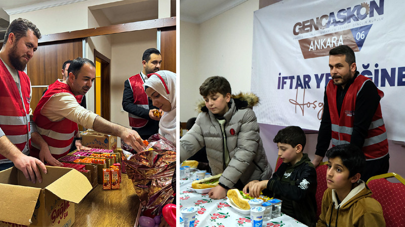 Genç ASKON Ankara'dan Anlamlı İftar Programı