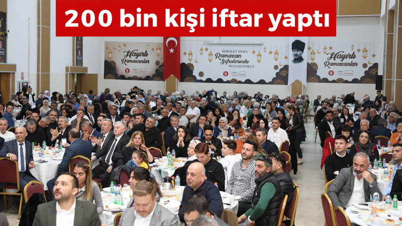 Keçiören'de Ramazan Ayı'nda 200 Bin Kişiye İftar