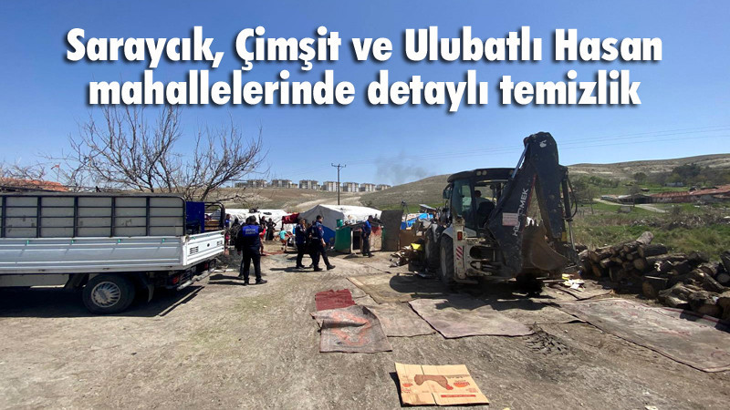Sincan Belediyesi'nden Mahallelerde Detaylı Temizlik