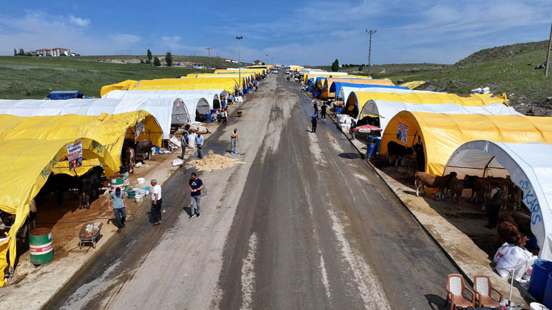 Bağlum Karşıyaka'ya Kurban Pazar Alanı Kuruluyor