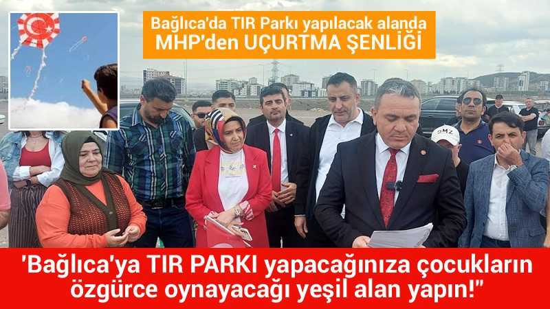 Etimesgut'ta MHP'den Bağlıca'da Uçurtma Şenliği
