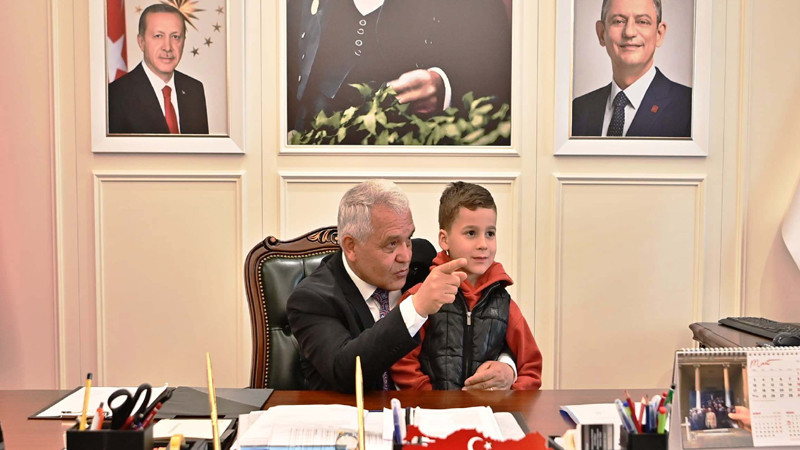 Mamak'ta Başkanlık Koltuğu Çocukların Oldu