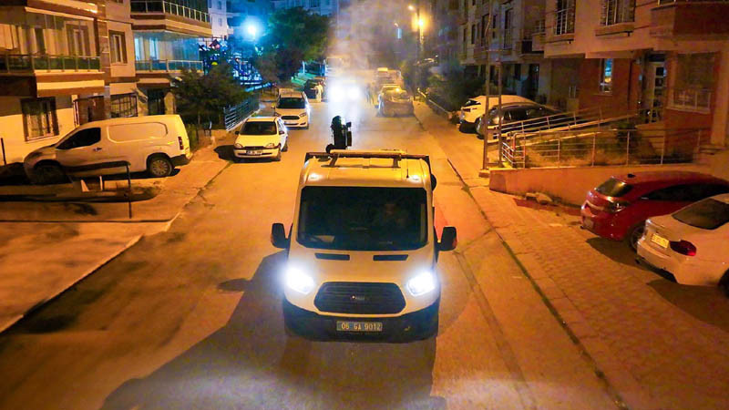 Keçiören Belediyesi'nden İlaçlama Seferberliği