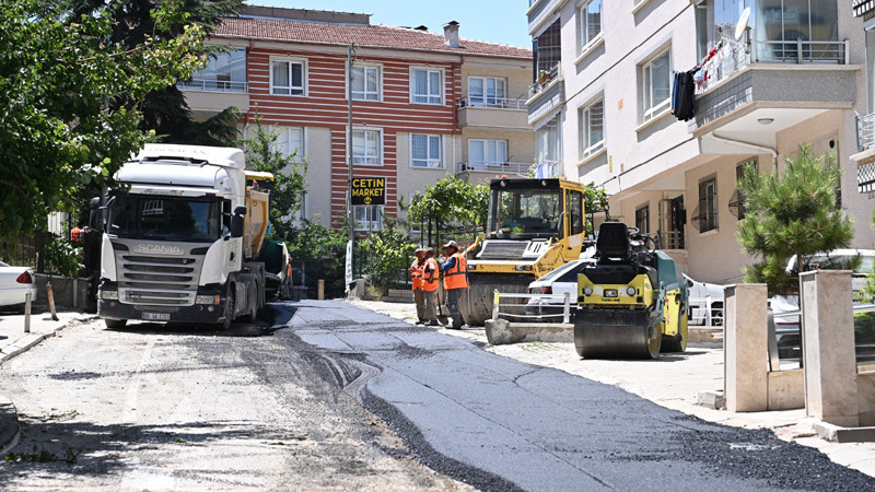 Mamak'ın Yolları Baştan Sona Yenileniyor