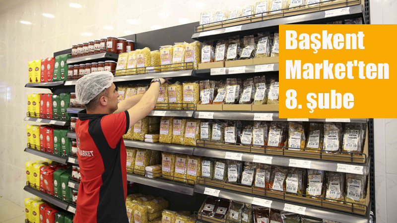 Ulus Hali'nde Başkent Market'in Şubesi Açıldı