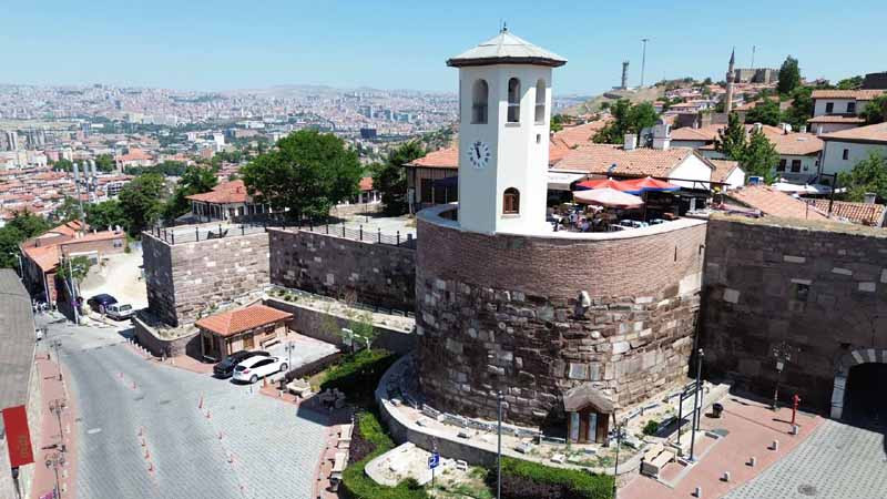 Ankara Kalesi'nden Tarih Yeniden Hayat Buldu