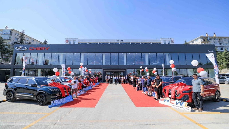 Chery'den Ankara'da Araç Teslim Töreni