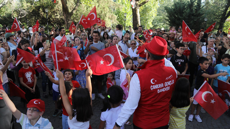Çankayalılar 30 Ağustos'u Coşkuyla Kutladılar