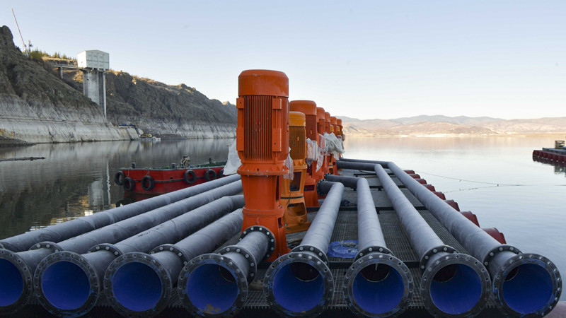 Çamlıdere Barajı'nda Çalışmalar Devam Ediyor