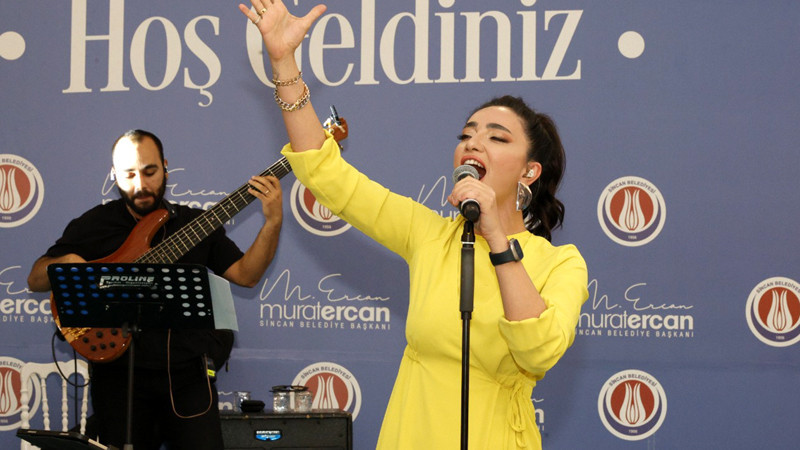 Sincan'da Öykü Gürman Rüzgarı Esti
