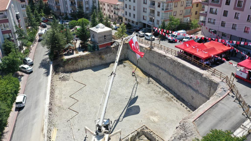 Rahman Camii'nin Temelleri Keçiören'de Atıldı