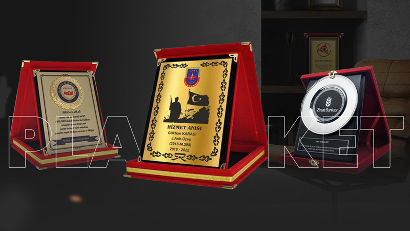 İstanbul Plaket ile Etkileyici Plaketler Ödül Kupası ve Madalyon
