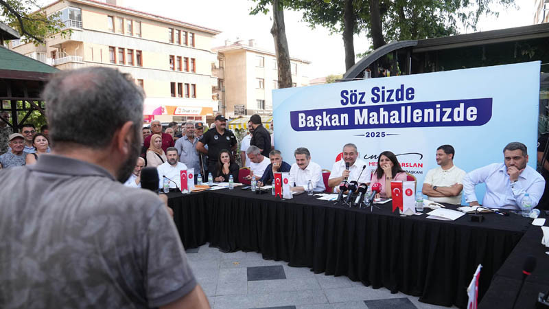 Aşağı Eğlence'de Vatandaşların Sorunlarını Dinledi