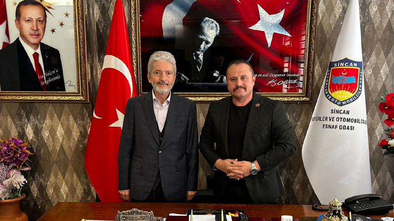 Mustafa Tuna'dan Sincan Şoförler Odası'na Ziyaret