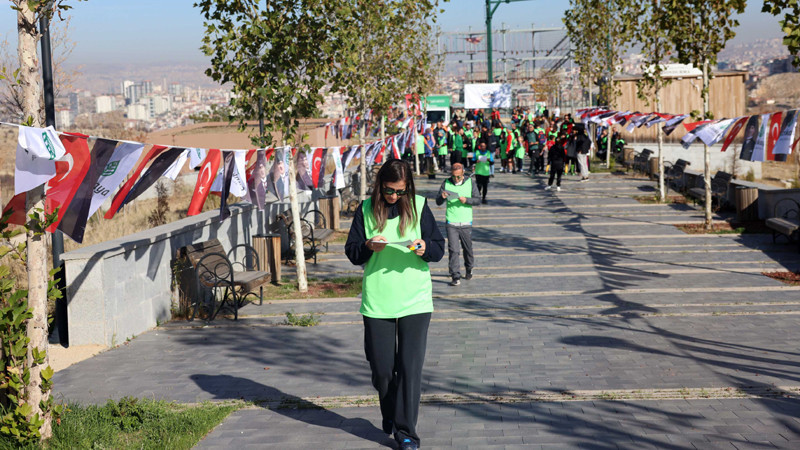Çankaya'da Ödüllü Oryantiring Yarışması