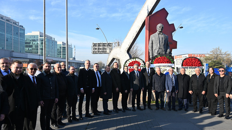 OSİAD Ulu Önderimiz Atatürk'ü Unutmadı