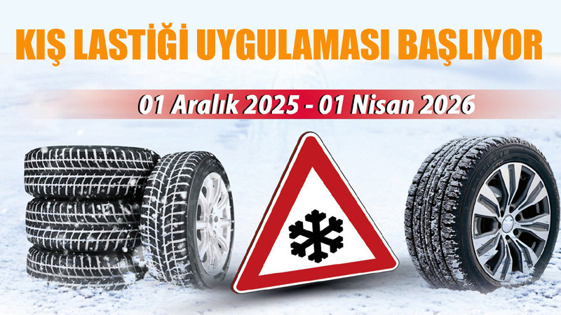 Ankara'da Kış Lastiği Uygulaması 1 Aralık'ta Başlıyor