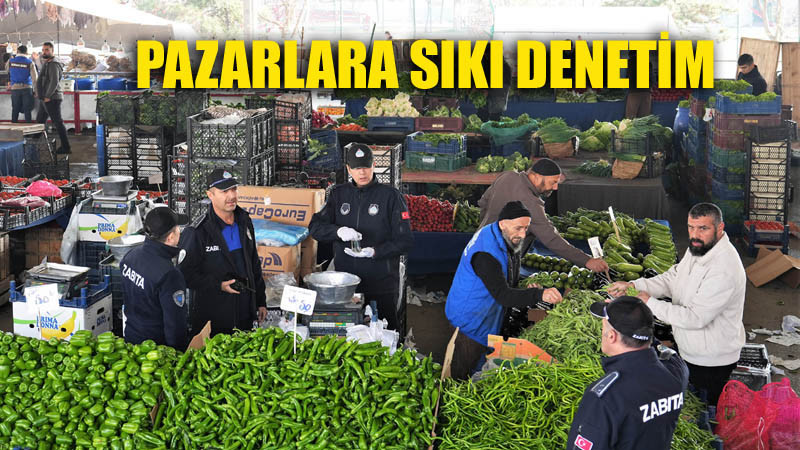 Keçiören Semt Pazarlarında Zabıtadan Sıkı Denetim