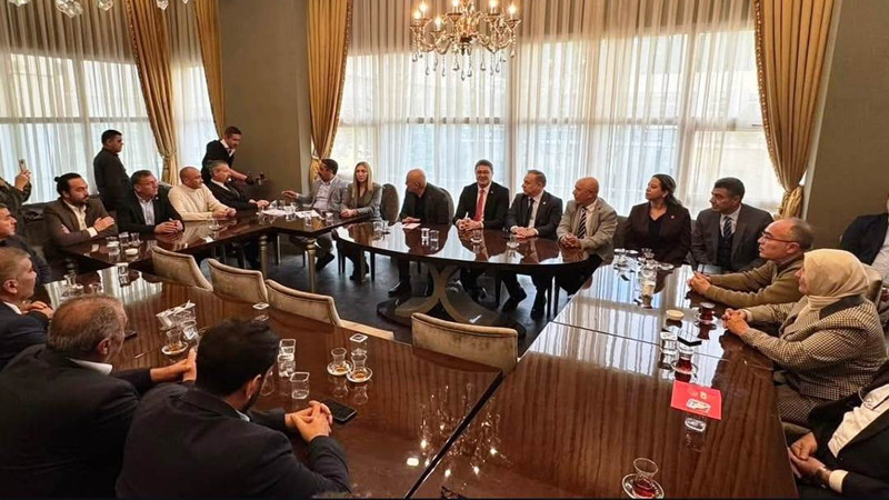 CHP İlçe Başkanlarından Değerlendirme Toplantısı