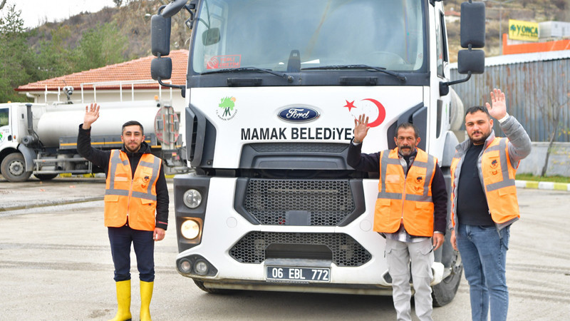 Mamak Belediyesi'nden Kırıkkale'ye Yardım Eli Uzandı