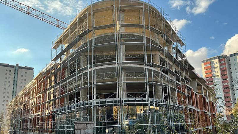 Ankara Liv Koleji'nin İnşaatı Devam Ediyor