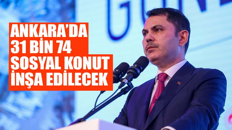 Bakan Kurum, Ankara'nın Geleceği Zirvesinde Konuştu