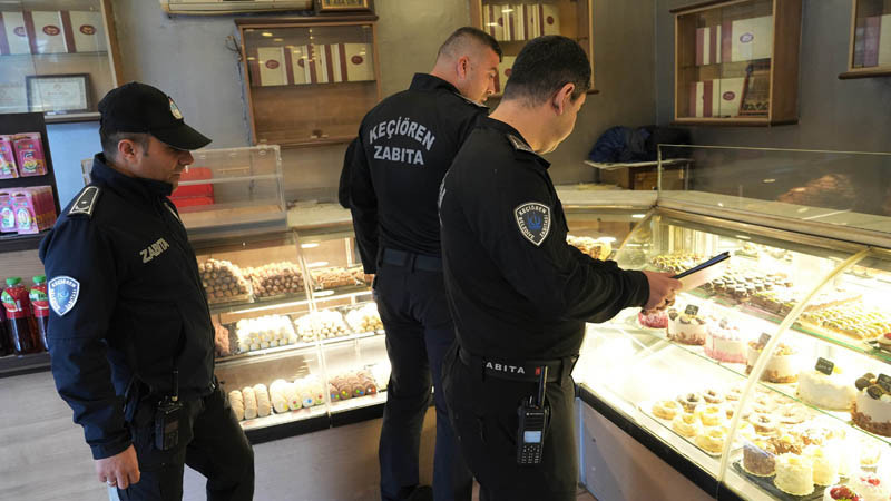 Keçiören Zabıtası'ndan Yılbaşı Mesaisi