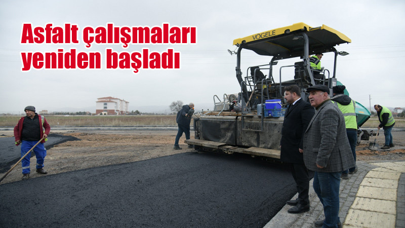 Kahramankazan'da Asfalt Çalışmalarına Hız Verildi