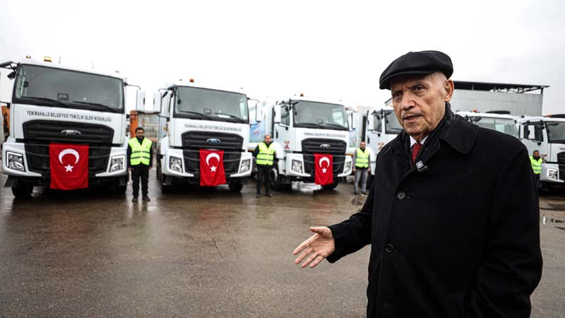 Yenimahalle Belediyesi'ne 22 Yeni Araç Alındı