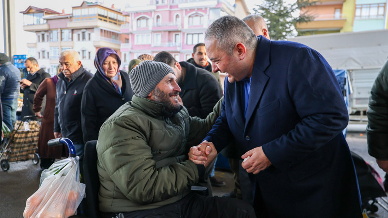 Keçiörenliler Mesut Özarslan'ı Bağrına Bastı