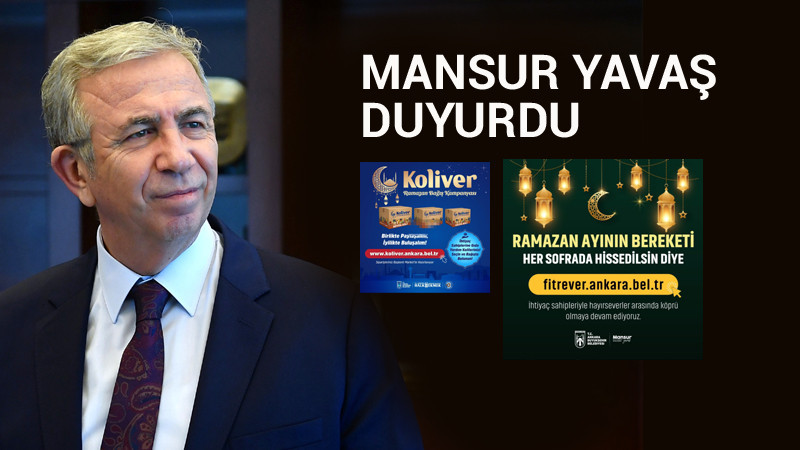Ankara Büyükşehir Belediyesi'nden Dayanışma Köprüsü