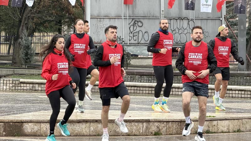 Çankaya'da Gençlik Koşusu Düzenlendi