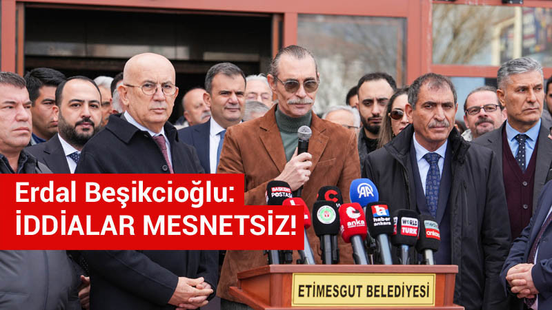 Erdal Beşikcioğlu'ndan Basın Açıklaması