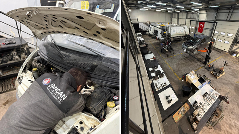 Sincan Belediyesi'nden Kaynakta Tasarruf