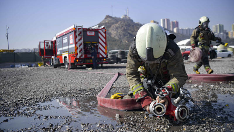 Ankara İtfaiyesinin Kadın Kahramanları