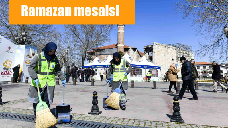 Temiz Bir Ankara İçin Ekipler Sahada