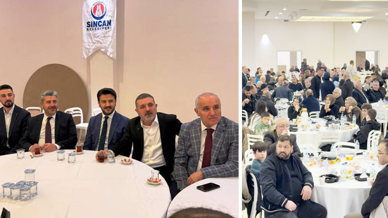 AK Parti Sincan Teşkilatı İftar Sofrasında Buluştu