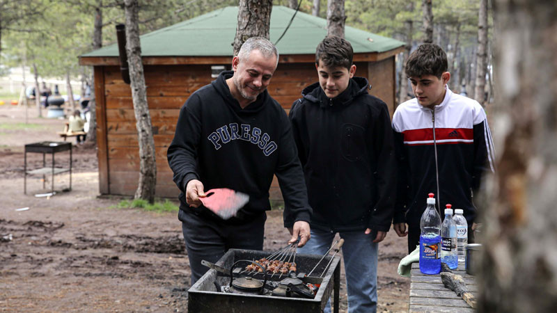 Bayramın Tadını Mesire Alanlarında Çıkardılar
