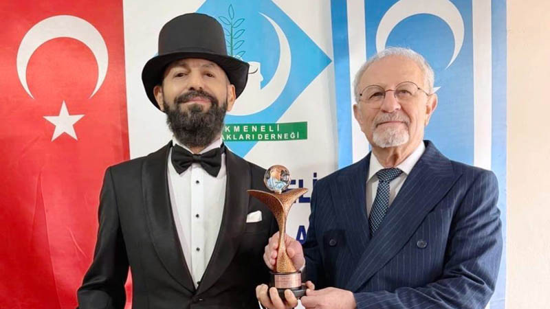 Akif Manaf “Barış ve İnsan Hakları Ödülü” ile Onurlandırıldı