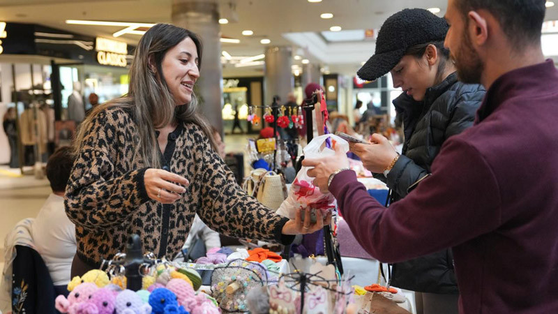 Optimum'da Kadın Emeği Pazarı Açıldı