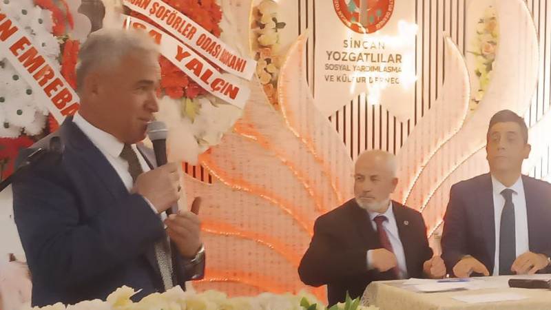 Sincan Yozgatlılar Derneği'nden Haydar Duran Güven Tazeledi