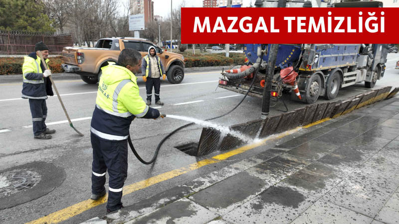 ASKİ'den Alt Yapı Temizliği