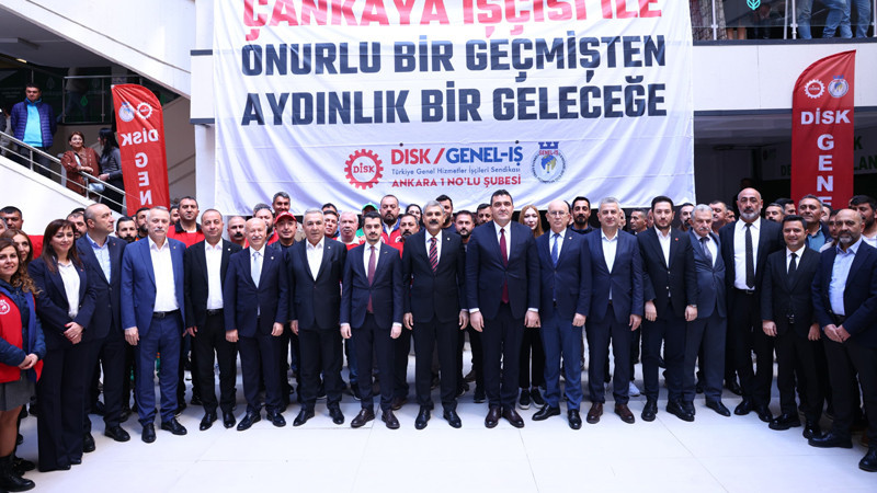 Çankaya Belediyesi'nde Toplu İş Sözleşmesi İmzalandı